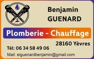 Benjamin Guenard - Plomberie et Chauffage Yèvres, Plomberie générale