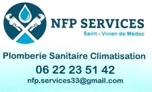 NFP SERVICES  Saint-Vivien-de-Médoc, Plomberie générale