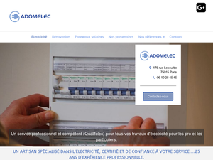 ADOMELEC RENOVATION IMMO Paris 15, Électricité générale, Menuiserie intérieure, Revêtements au sol